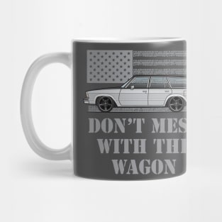 don't mess silver and black Mug